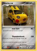 Pikachu car