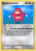 Ugandan Knuckle