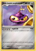 Note bomb (expl
