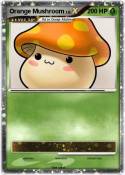 Orange Mushroom