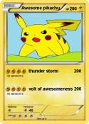 Awesome pikachu