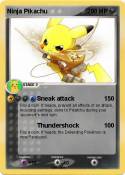 Ninja Pikachu