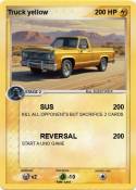 Truck yellow