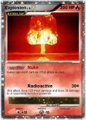 Explosion