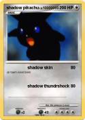 shadow pikachu