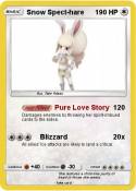 Snow Spect-hare