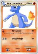 Blue charmeleon
