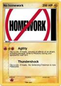 No homework
