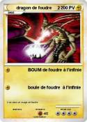 dragon de foudr