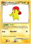 Asher's Pikachu
