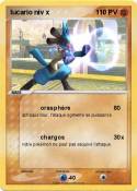 lucario niv x