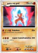 goku ssj god