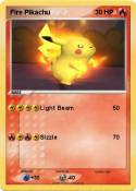 Fire Pikachu