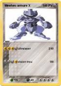 Mewtwo armure X