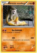 Banana monkey