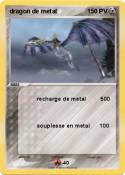 dragon de metal