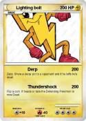 Lighting bolt