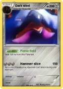 Dark steel