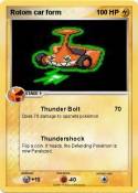 Rotom car form