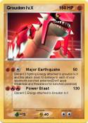 Groudon lv.X 1