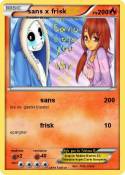 sans x frisk