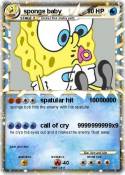sponge baby