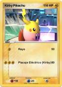 Kirby Pikachu 