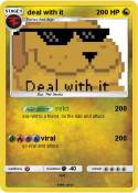 deal with it