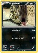 Mr. python EX