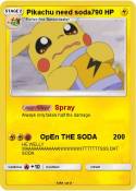 Pikachu need