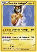 Zeus, Roi des