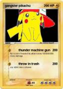 gangster pikach