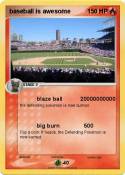 baseball is