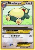Snorlax god