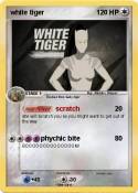white tiger