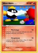 When Mario.....