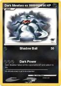 Dark Mewtwo ex