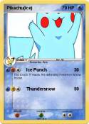 Pikachu(ice)