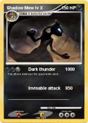 Shadow Mew lv X