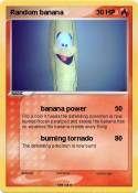 Random banana