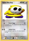 Yellow Shy Guy