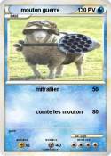mouton guerre
