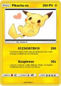 Pikachu ex