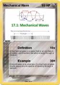 Mechanical Wave