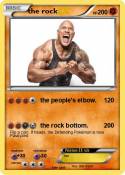 the rock