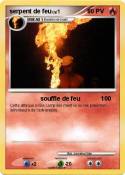 serpent de feu