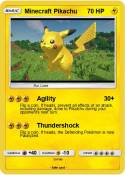 Minecraft Pikac