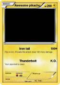 Awesome pikachu