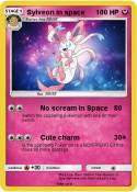Sylveon in spac