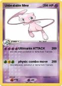 Unbeatable Mew
